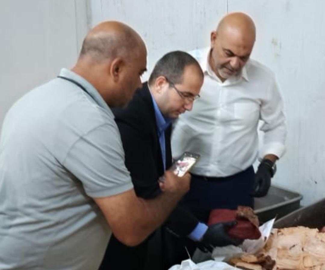 بيطري القليوبية يضبط لحوم غير صالحة، فيتو 
