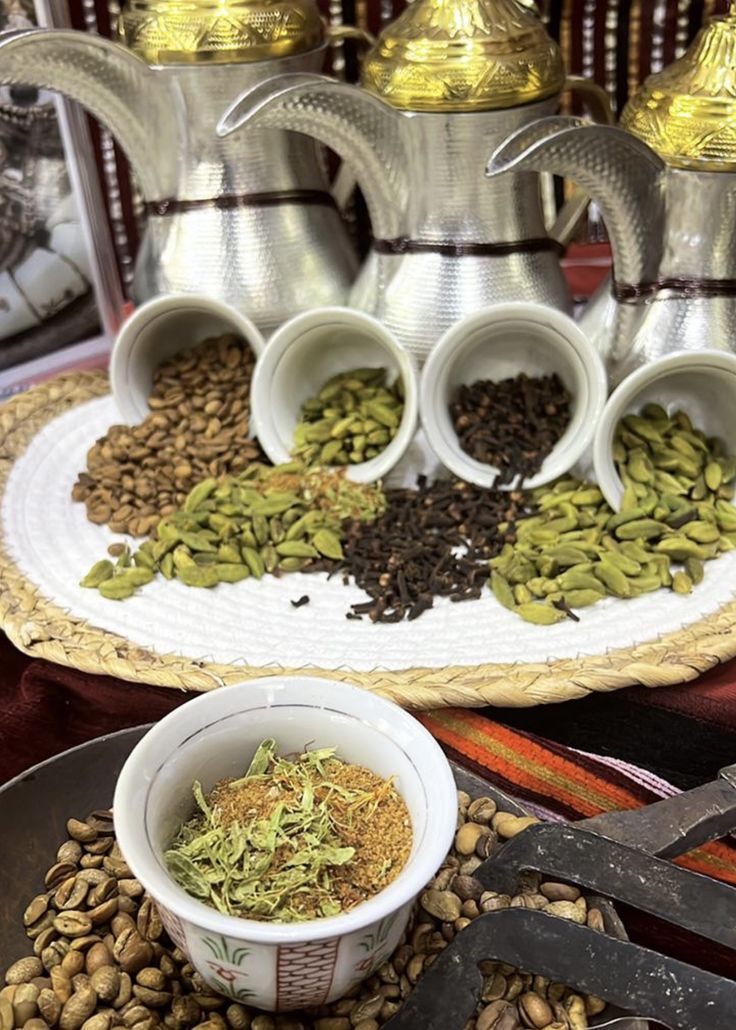 مكونات القهوة العربي