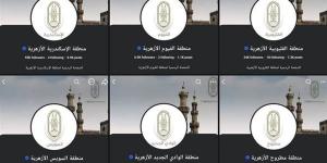 توثيق «الصفحات الرسمية للمناطق الأزهرية» على مواقع التواصل الاجتماعي
