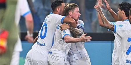 الدوري الإيطالي، نابولي يسقط جنوى بثنائية في الدقائق الأخيرة