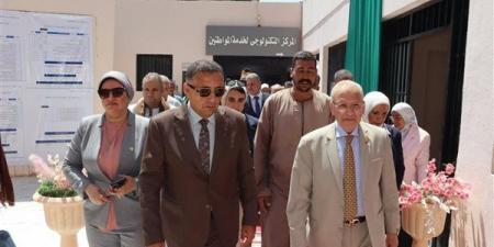 افتتاح مركزين تكنولوجيين جديدين بالقناطر الخيرية في احتفالات القليوبية بعيدها القومي