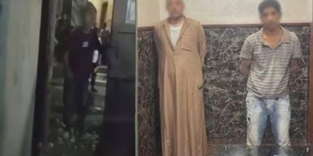 القبض على عامل هدد جزارًا بسلاح أبيض في قليوب