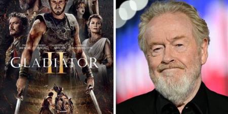 ريدلي سكوت ينتقد اختيار بول ميسكال في «Gladiator 2»