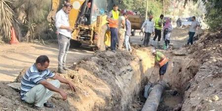 مياه الشرقية: انتهاء أعمال إصلاح خط رئيسي بطريق الحبش في الإبراهيمية