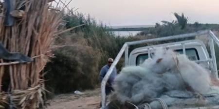 حملة من المحميات على وادي الريان بالفيوم تحرر 80 مخالفة وتزيل 3 تعديات
