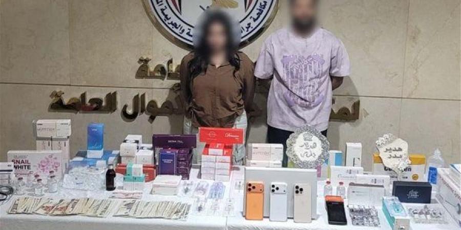 انتحلت صفة طبيبة، ضبط سيدة وزوجها يديران عيادة تجميل غير مرخصة بمدينة نصر