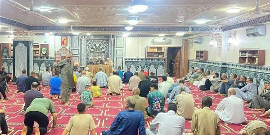 استمرار فعاليات الاحتفال بالمولد النبوي في مساجد الإسماعيلية، صور