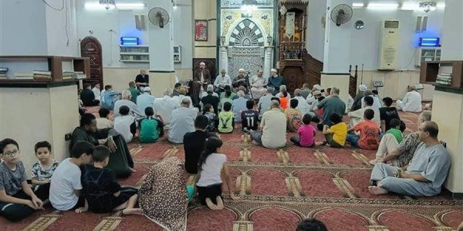 أوقاف الإسماعيلية تحتفل بالمولد النبوي في مسجد الرحمن بقرية نفيشة