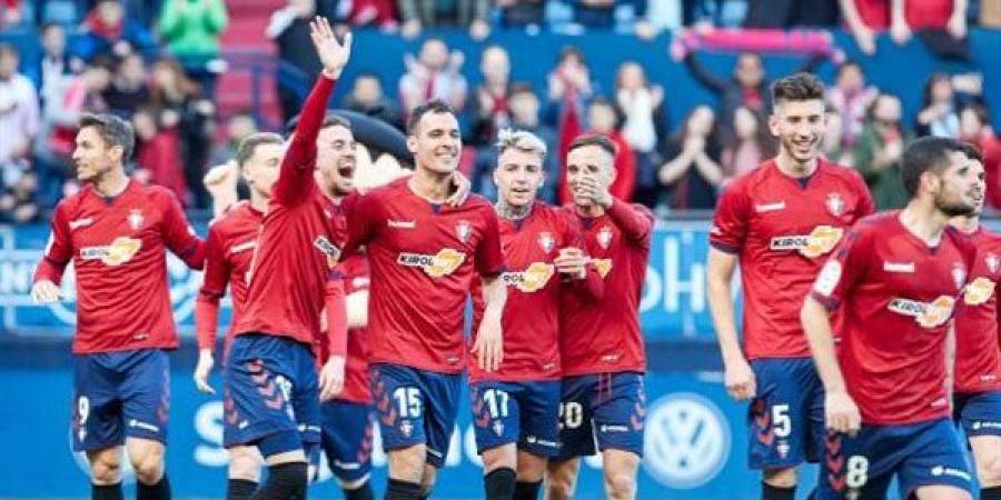 الدوري الإسباني، تعادل سلبي بين أوساسونا وليفانتي في الشوط الأول
