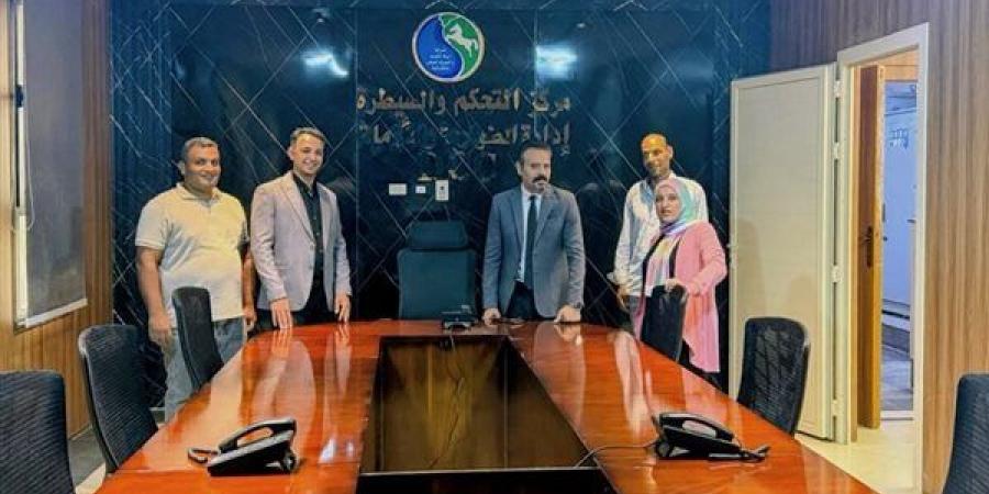 مدير غرفة الطوارئ والأزمات يتفقد مركز التحكم بمياه الشرقية