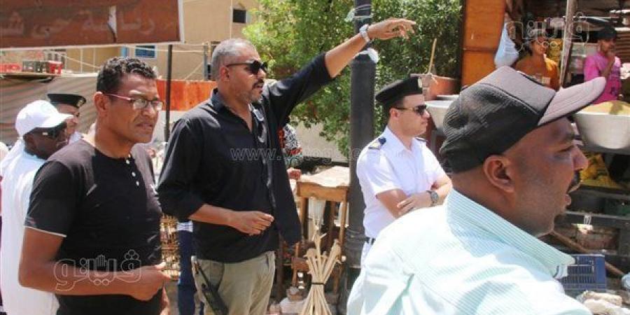 رفع 122 حالة إشغال خلال حملة مكبرة بالسيل والسوق السياحي في أسوان (صور)