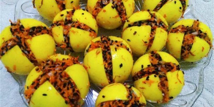 طريقة عمل الليمون المعصفر في المنزل بطعم شهي ولون مميز