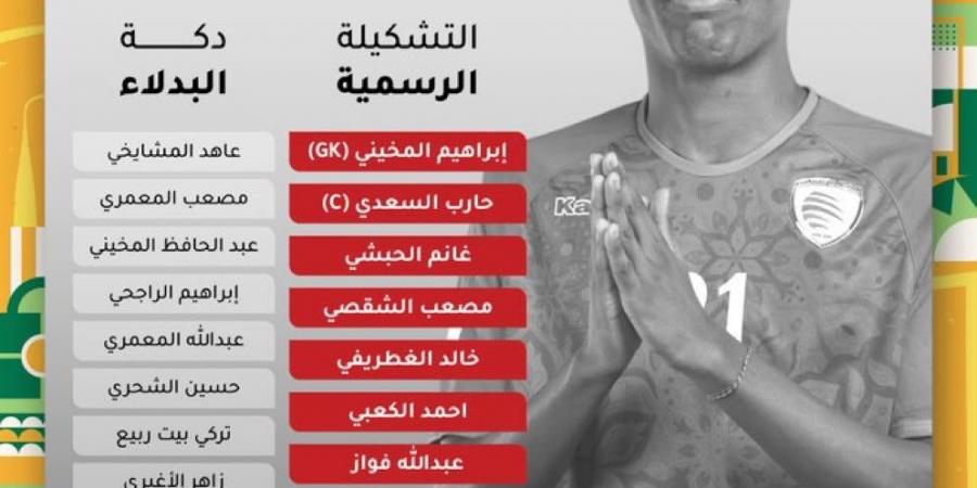 التشكيل الرسمي لـ عمان ضد السعودية في خليجي 27